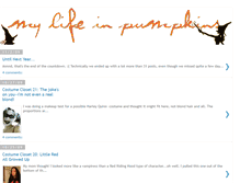 Tablet Screenshot of mylifeinpumpkins.blogspot.com
