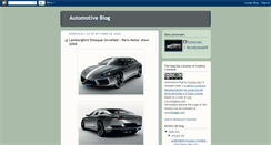 Desktop Screenshot of evil-cars.blogspot.com