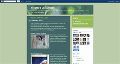 Desktop Screenshot of anniecrosses.blogspot.com