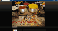 Desktop Screenshot of comida-de-buteco.blogspot.com