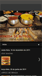 Mobile Screenshot of comida-de-buteco.blogspot.com