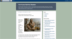 Desktop Screenshot of hurricanekatrinadisaster.blogspot.com