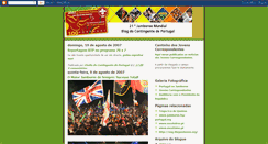 Desktop Screenshot of contingenteportugal.blogspot.com