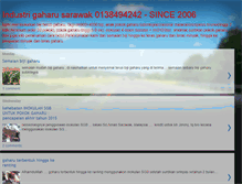 Tablet Screenshot of gaharusarawak.blogspot.com