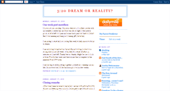 Desktop Screenshot of 320dreamorreality.blogspot.com