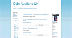 Desktop Screenshot of coinauctions.blogspot.com