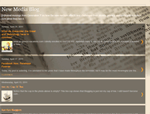 Tablet Screenshot of newmediablogumich.blogspot.com