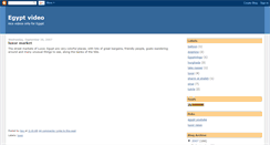Desktop Screenshot of egyptvideo.blogspot.com