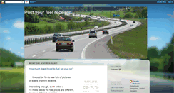 Desktop Screenshot of fuelupmycar.blogspot.com