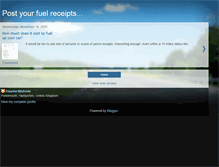 Tablet Screenshot of fuelupmycar.blogspot.com