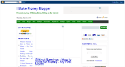 Desktop Screenshot of i-make-money-blogger.blogspot.com