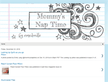 Tablet Screenshot of mommysnaptime.blogspot.com