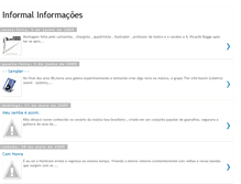 Tablet Screenshot of informalinformacoes.blogspot.com