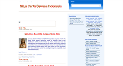 Desktop Screenshot of ceritadewasa-tips.blogspot.com