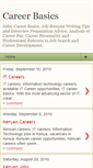 Mobile Screenshot of careerbasics.blogspot.com