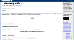 Desktop Screenshot of ofensasgratuitas.blogspot.com