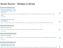 Tablet Screenshot of kerala-indiatour.blogspot.com