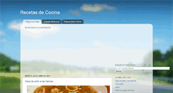 Desktop Screenshot of cocinandoconale.blogspot.com