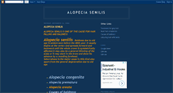 Desktop Screenshot of alopeciasenilis.blogspot.com