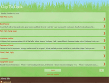 Tablet Screenshot of coptocook.blogspot.com
