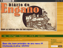 Tablet Screenshot of diariodoengano.blogspot.com