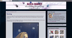 Desktop Screenshot of aliciadabney.blogspot.com
