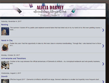 Tablet Screenshot of aliciadabney.blogspot.com