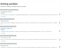 Tablet Screenshot of knittingandbeer.blogspot.com