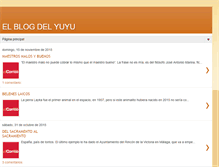 Tablet Screenshot of elblogdelyuyu.blogspot.com