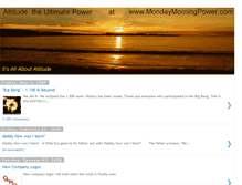 Tablet Screenshot of mondaymorningpower.blogspot.com