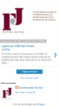 Mobile Screenshot of fondojurica.blogspot.com