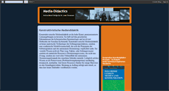 Desktop Screenshot of mediadidactics.blogspot.com