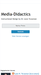 Mobile Screenshot of mediadidactics.blogspot.com