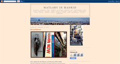 Desktop Screenshot of matlaryinmadrid.blogspot.com