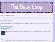 Tablet Screenshot of dailycoup.blogspot.com