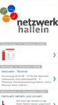 Mobile Screenshot of netzwerk-hallein.blogspot.com