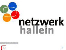 Tablet Screenshot of netzwerk-hallein.blogspot.com