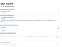 Tablet Screenshot of open-beos.blogspot.com