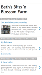 Mobile Screenshot of bethsblissnblossomfarm.blogspot.com