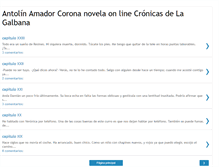 Tablet Screenshot of cronicasdelagalbana.blogspot.com