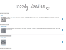 Tablet Screenshot of moodydoodles.blogspot.com