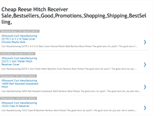 Tablet Screenshot of cheapreesehitchreceiverreview.blogspot.com