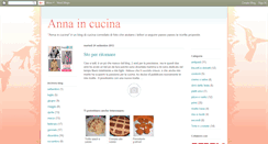 Desktop Screenshot of annaincucina.blogspot.com