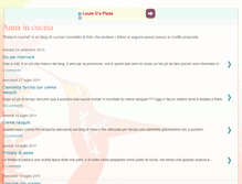 Tablet Screenshot of annaincucina.blogspot.com