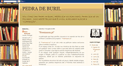 Desktop Screenshot of pedra-de-buril.blogspot.com