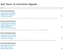 Tablet Screenshot of ipodtouch1stgenerationupgrade.blogspot.com