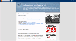 Desktop Screenshot of labarcelonetaambelaiguaalcoll.blogspot.com