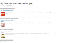 Tablet Screenshot of myfavoritecookbooks.blogspot.com