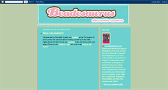 Desktop Screenshot of beadesaurus.blogspot.com