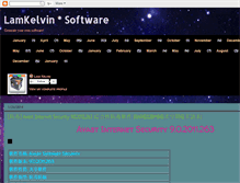 Tablet Screenshot of lamkelvinsoftware.blogspot.com